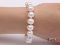 12-13mm AAA round freshwater pearl  bracelet