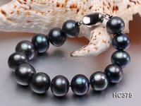 12-13mm AAA round freshwater pearl bracelet