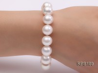 11.5-12.5mm AAAA round freshwater pearl necklace and bracelet set