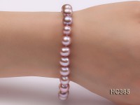 8-9mm AAA round freshwater pearl bracelet