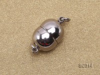 8x11mm Single-strand Sterling Silver Magnetic Clasp