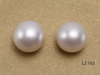 11X12-11X12.5mm Classic White Flat Loose Pearl