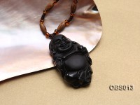 40x60mm Black Obsidian Pendant