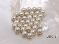 Wholesale 10.5mm White Round Seashell Pearl Bead