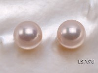 Wholesale 8.5-9mm Pink Round Seashell Pearl Bead