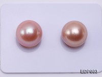 AA-grade 12-14mm Naturl Pink/Lavender Loose Round Edison Pearls