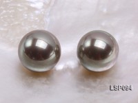 Wholesale 20mm Silver Round Seashell Pearl Bead