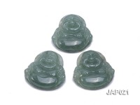 Natural 26mm Jadeite Pendant