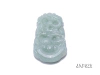 23x40mm Natural Jadeite Pendant