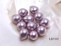 Wholesale 117X23mm Teardrop Loose Seashell Pearl