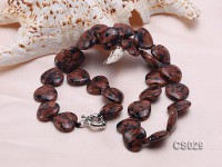 18×17.5mm Heart-shaped Goldstone Necklace