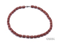 10.5×8.5mm Goldstone Beads Necklace