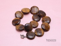 28mm Tiger Eye Beaded Necklace
