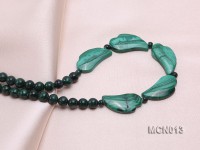 6mm Malachite Beads Necklace