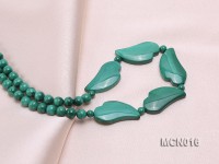 5.5mm Round Malachite Beads Necklace