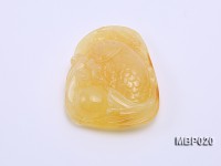 45X60mm Amber Pendant