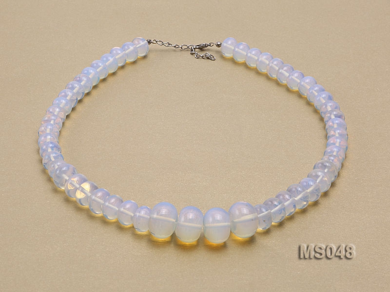 8×12-13x20mm Moonstone Beads Necklace