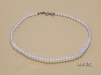 6-5x8mm Moonstone Beads Necklace
