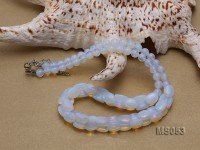 6-10x11mm Moonstone Beads Necklace