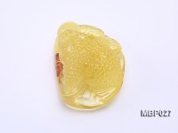40X56mm Amber Pendant