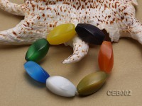 14x32mm Colorful Cat’s Eye Beads Bracelet