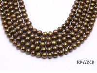 Wholesale 10-11mm Round Freshwater Pearl String