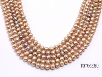 Wholesale 9-10mm Round Freshwater Pearl String