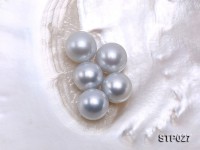 South Sea Pearl—AAA-grade 16-17mm Classic White Round South Sea Pearl