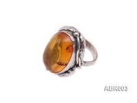 Natural Amber Ring