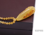 47x16mm Amber Pendant