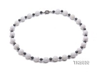 12mm Round Tridacna Beads Necklace