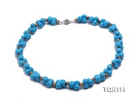13x8mm Blue Turquoise Necklace
