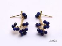 30x15mm Lapis Lazuli Earrings with Sterling Silver Studs