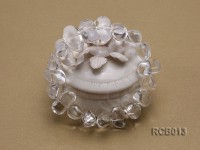 20x11x12mm Irregular Rock Crystal Beads Elasticated Bracelet
