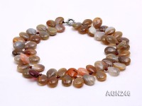 20x15mm Drop-shaped Agate Necklace