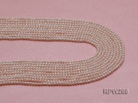 Wholesale 2.5-3mm Classic White Round Freshwater Pearl String