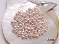 9.5-10.5mm White Round Freshwater Loose Pearl