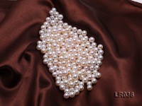 8.5-9.5mm White Round Freshwater Loose Pearl