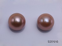 14-15mm Lavender Round Loose Edison Pearl