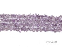 Wholesale 4x7mm Drop-shaped Amethyst Beads Loose string