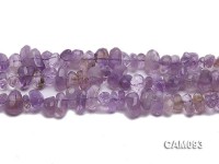 Wholesale 10x16mm Baroque Faceted Amethyst Pieces Loose string