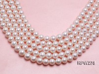 Wholesale 12-14mm Classic White Round Freshwater Pearl String