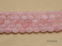 Wholesale 12x16mm Oval Faceted Rose Quartz Pieces String