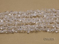 Wholesale 4x5x9mm Rock Crystal Chips Loose String