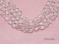 Wholesale 13x16mm Drop-shaped Rock Crystal Beads Loose String