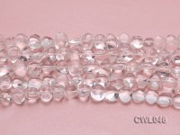 Wholesale 10x13mm Baroque Rock Crystal Beads Loose String