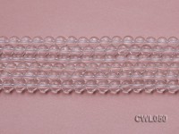 Wholesale 8mm Round Rock Crystal Beads Loose String