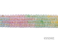 Wholesale 6.5mm Colorful Synthetic Quartz Beads Loose String