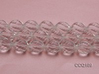Wholesale 23x20mm Rice-shaped Faceted Synthetic Quartz Beads Loose String