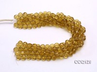 Wholesale 10mm Round Faceted Synthetic Quartz Beads Loose String